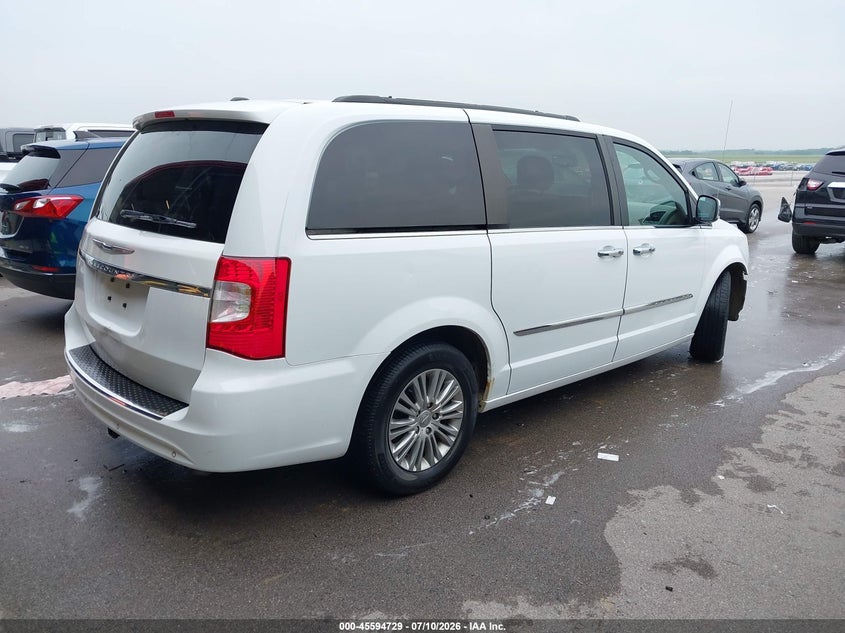 Vin: 2c4rc1cg0fr522297, lot: 46093106, chrysler town & country touring-l 20154