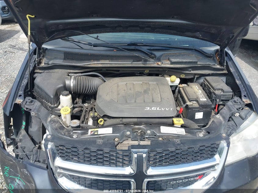 2013 Dodge Grand Caravan Sxt VIN: 2C4RDGCGXDR602591 Lot: 45594731