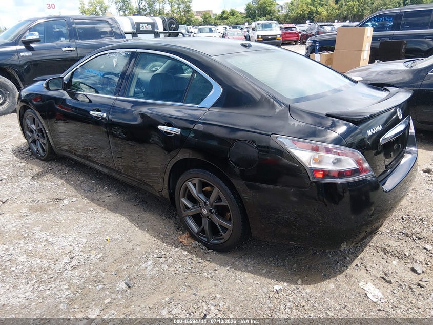 Vin: 1n4aa5ap2ec455793, lot: 46093121, nissan maxima 3.5 s/3.5 sv 20143