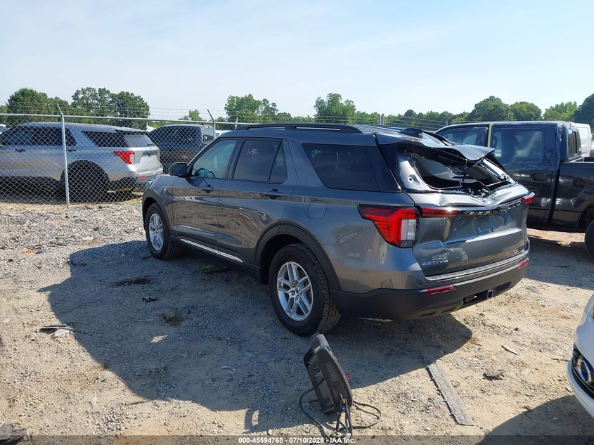 Vin: 1fmuk7dh4sgb67830, lot: 46093145, ford explorer active 20253