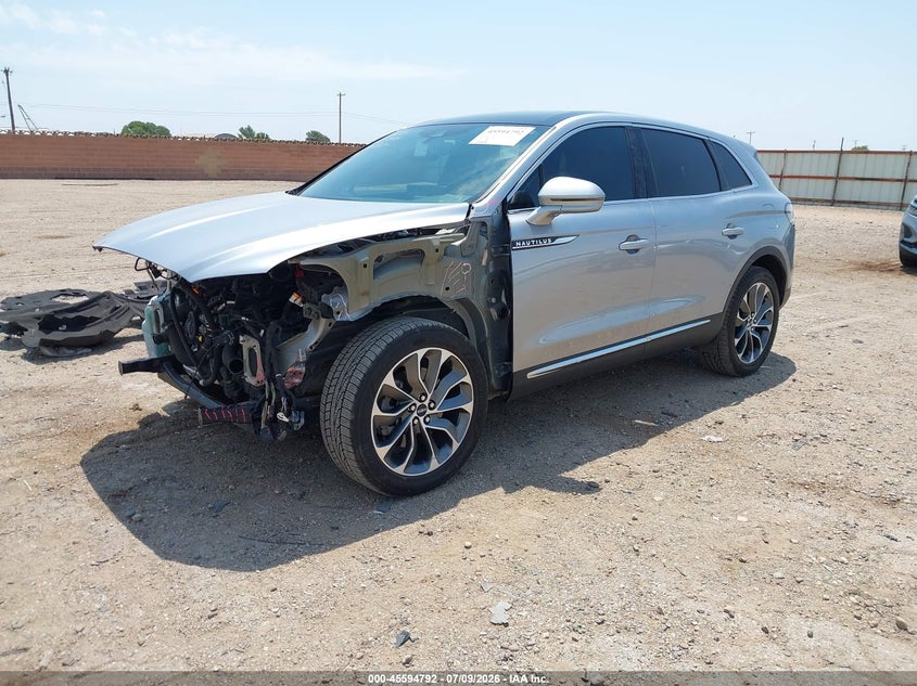 Vin: 2lmpj8k92mbl07213, lot: 46093169, lincoln nautilus reserve 20212