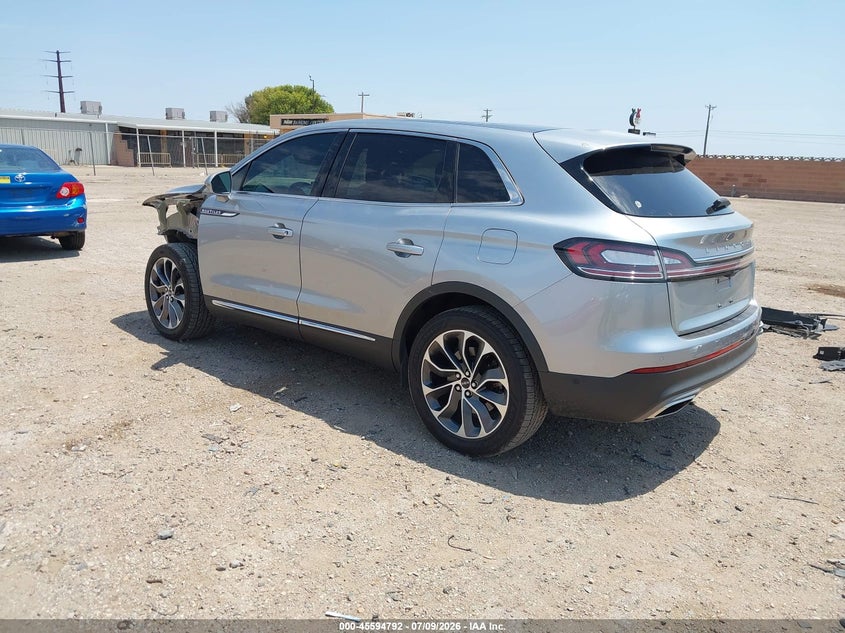 Vin: 2lmpj8k92mbl07213, lot: 46093169, lincoln nautilus reserve 20213