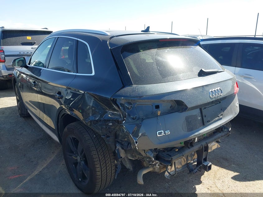 Vin: wa1bnafy8j2088292, lot: 46093174, audi q5 2.0t premium/2.0t tech premium 20183