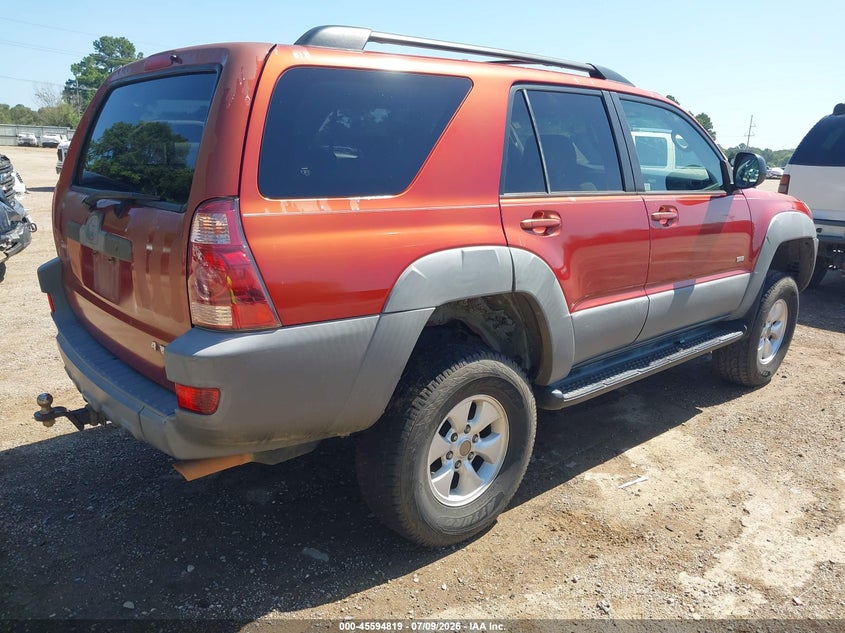 2003 TOYOTA 4RUNNER auction photo 4