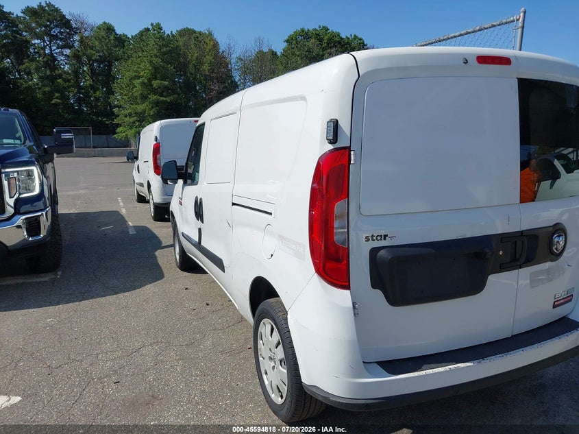 Vin: zfbhrfbb4m6t33205, lot: 46093196, ram promaster city tradesman slt 20213