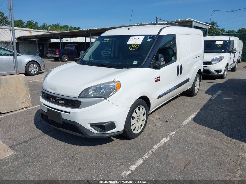 Vin: zfbhrfbb3m6t24673, lot: 46093198, ram promaster city tradesman slt 20212
