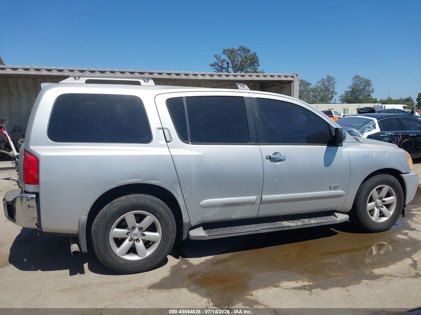 2007 Nissan Armada Se VIN: 5N1AA08A87N718144 Lot: 45594828