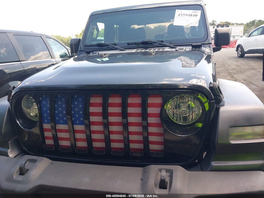 2020 Jeep Gladiator Sport S 4X4 VIN: 1C6HJTAGXLL126874 Lot: 45594840