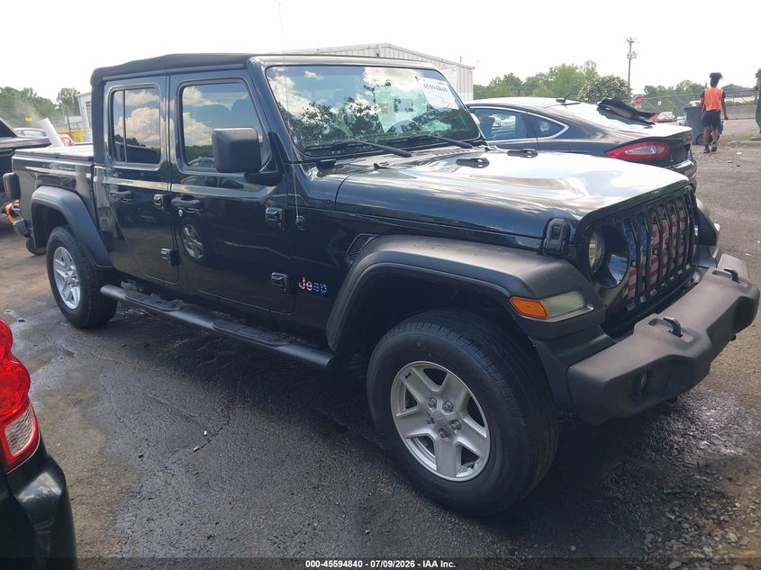 Vin: 1c6hjtagxll126874, lot: 46093217, jeep gladiator sport s 4x4 2020 img_1