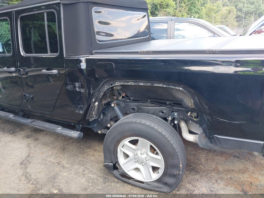 2020 Jeep Gladiator Sport S 4X4 VIN: 1C6HJTAGXLL126874 Lot: 45594840