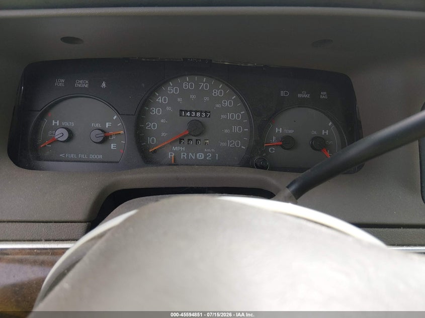 1999 Mercury Grand Marquis Gs VIN: 2MEFM74W1XX689577 Lot: 45594851