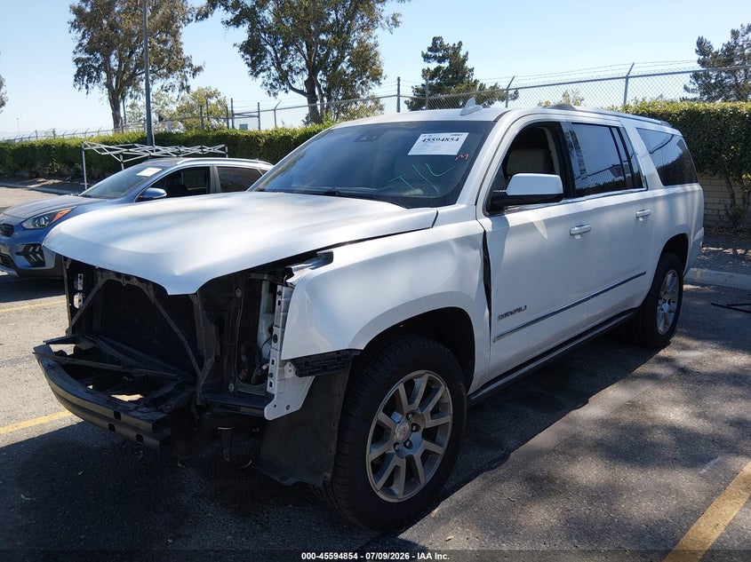 Vin: 1gks2hkj1hr366990, lot: 46093231, gmc yukon xl denali 20172