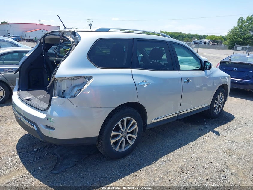 2013 NISSAN PATHFINDER SPORT UTILITY VEHICLE 3.5L V-6 DOHC, VVT, 260HP