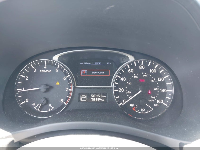 2013 NISSAN PATHFINDER SPORT UTILITY VEHICLE 3.5L V-6 DOHC, VVT, 260HP