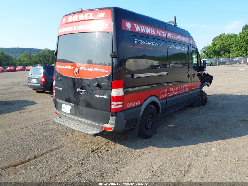 Vin: wd3pe7dd2gp349713, lot: 46093251, mercedes-benz sprinter 2500 normal roof 20164