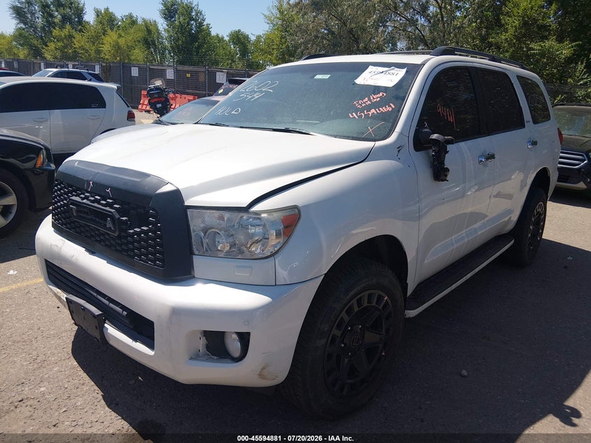 Vin: 5tddw5g16gs135938, lot: 46093258, toyota sequoia platinum 5.7l v8 20162