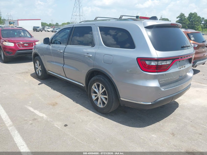 Vin: 1c4rdjdg8ec976610, lot: 46093265, dodge durango limited 20143