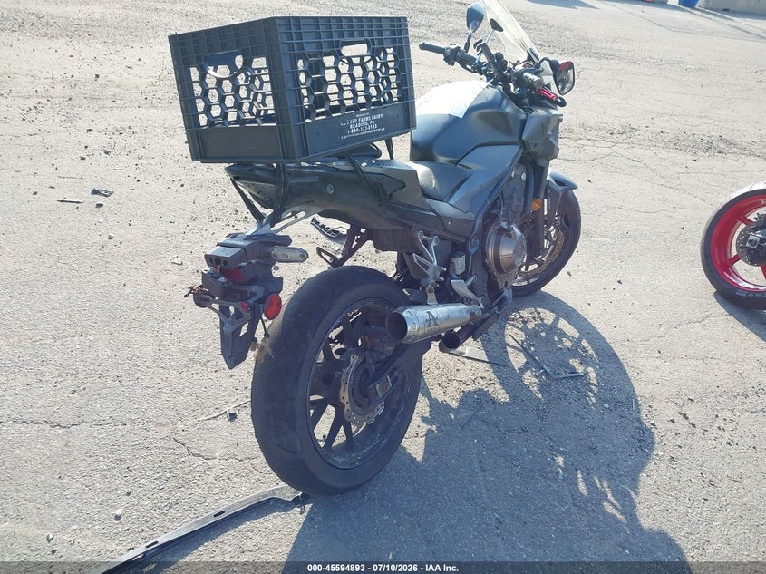 2021 HONDA CB500 auction photo 4