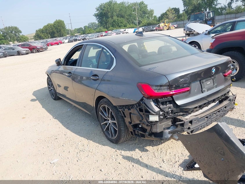 Vin: 3mw5r7j50k8b00409, lot: 46093271, bmw 330i xdrive 20193