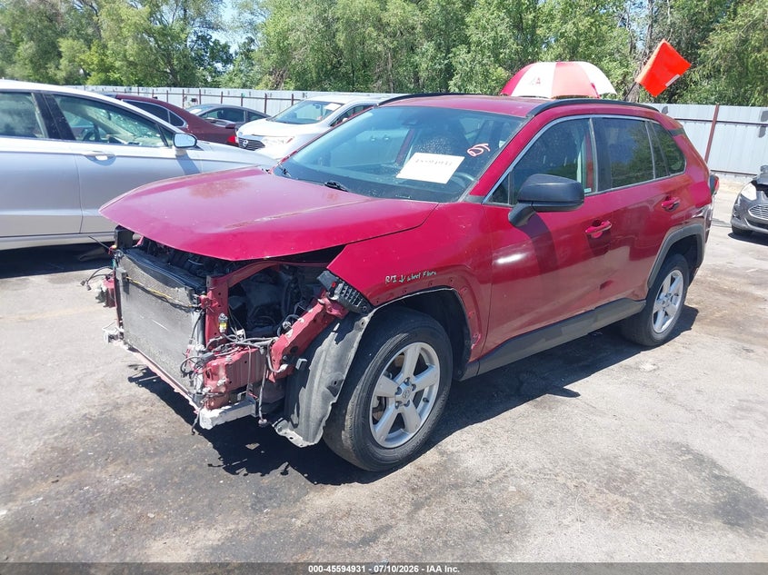 2021 Toyota Rav4 Le 2T3F1RFV1MW225169 photo 1