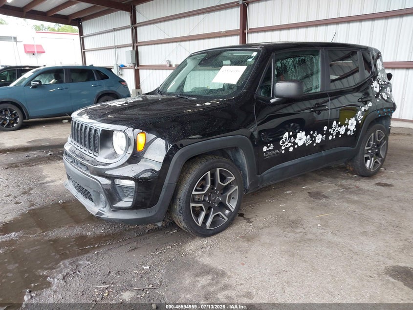 2021 JEEP RENEGADE auction photo 2