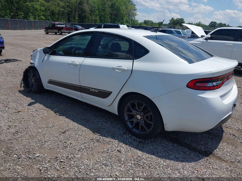 Vin: 1c3cdfaaxgd606506, lot: 46093349, dodge dart se 20163