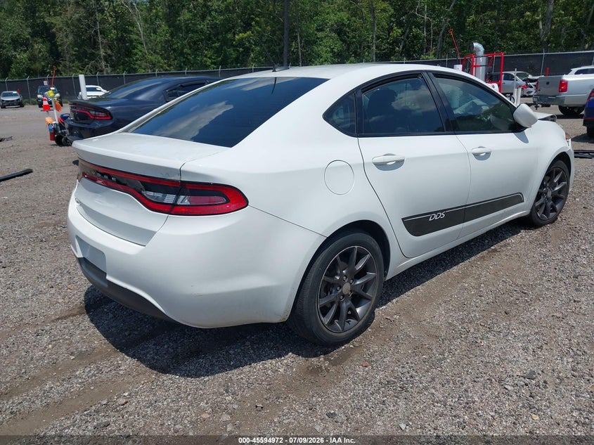 Vin: 1c3cdfaaxgd606506, lot: 46093349, dodge dart se 20164
