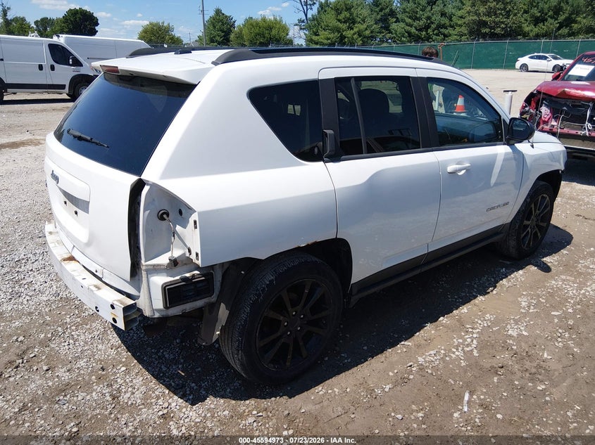 Vin: 1c4njdeb4cd689719, lot: 46093350, jeep compass latitude 20124