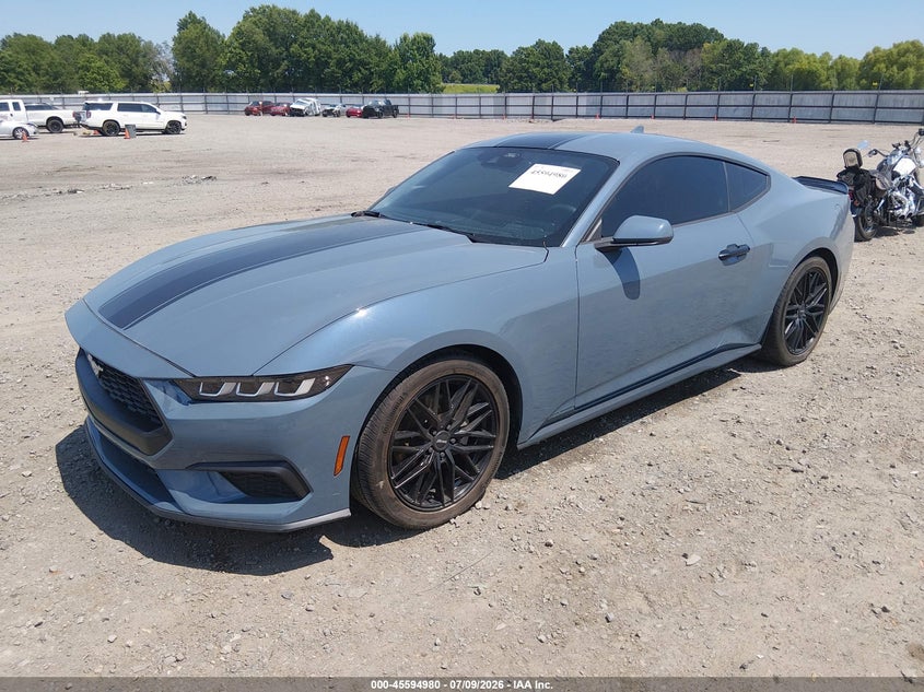 2024 Ford Mustang, Flood, IAAI, VIN 1FA6P8TH9R5111822 — photo 2