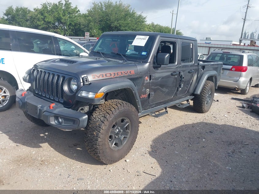 Vin: 1c6jjtegxpl501390, lot: 46093366, jeep gladiator mojave 4x4 20232