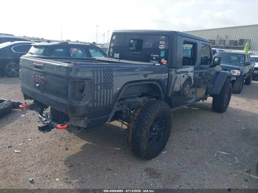 Vin: 1c6jjtegxpl501390, lot: 46093366, jeep gladiator mojave 4x4 20234