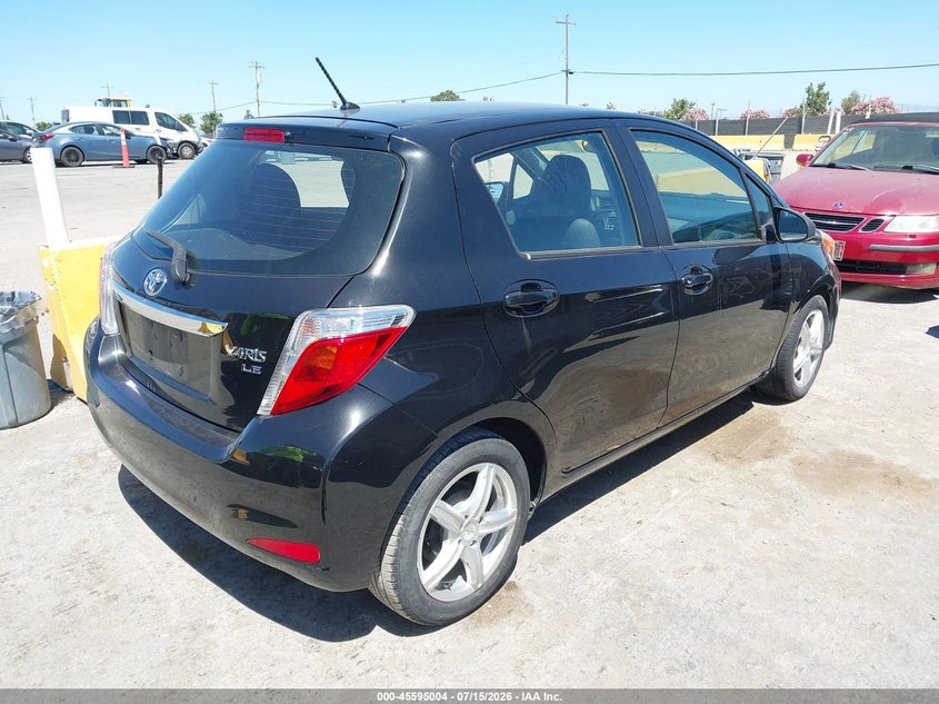 2014 Toyota Yaris Le (Tmmf Plant) VIN: VNKKTUD37EA010349 Lot: 45595004