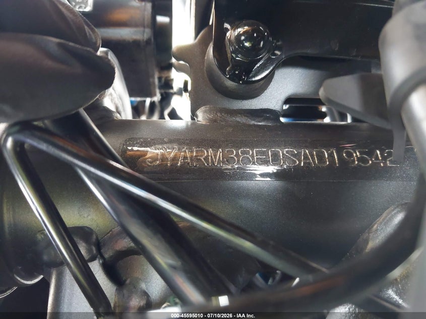 2025 Yamaha Yzfr7 VIN: JYARM38E0SA019542 Lot: 45595010