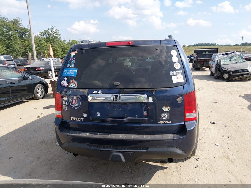 2014 Honda Pilot Lx VIN: 5FNYF4H26EB015013 Lot: 45595013