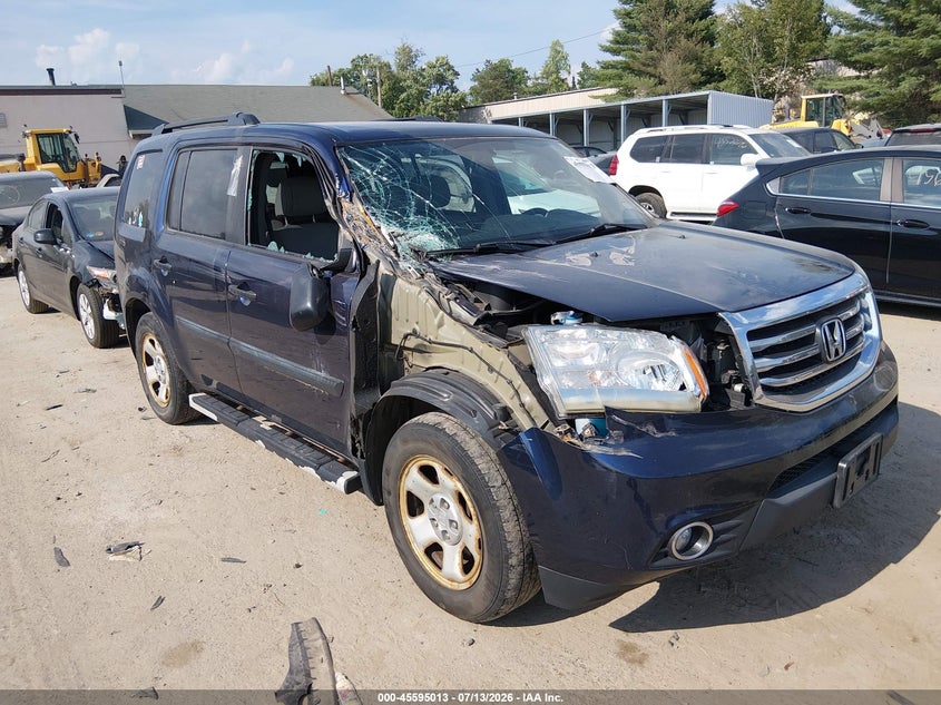 2014 Honda Pilot Lx VIN: 5FNYF4H26EB015013 Lot: 45595013