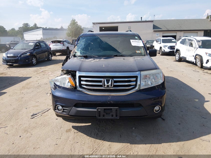 2014 Honda Pilot Lx VIN: 5FNYF4H26EB015013 Lot: 45595013