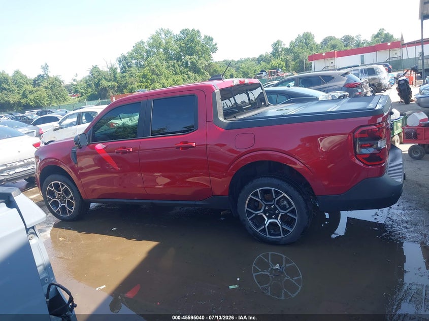 2025 Ford Maverick Lariat VIN: 3FTTW8S31SRA40513 Lot: 45595040