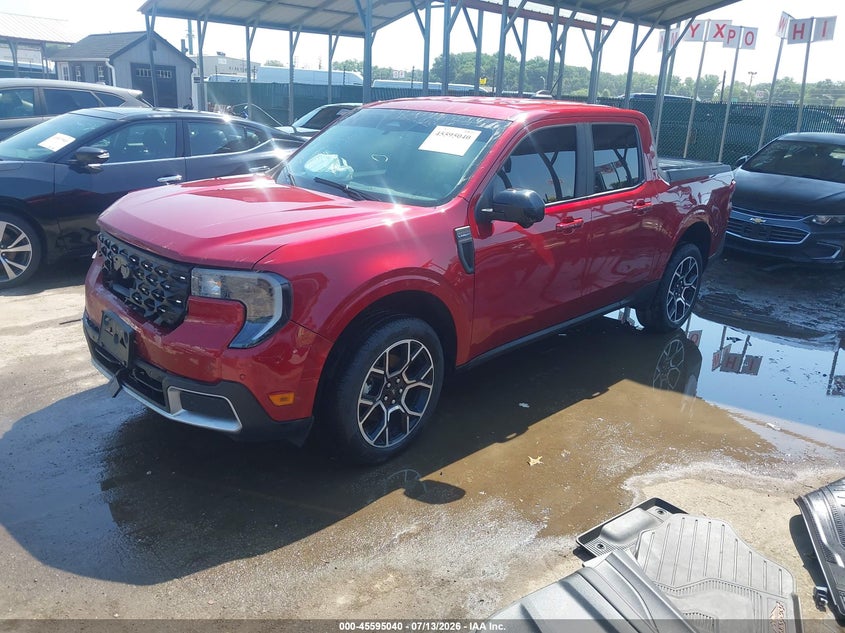 2025 Ford Maverick, Front End, IAAI, VIN 3FTTW8S31SRA40513 — photo 2