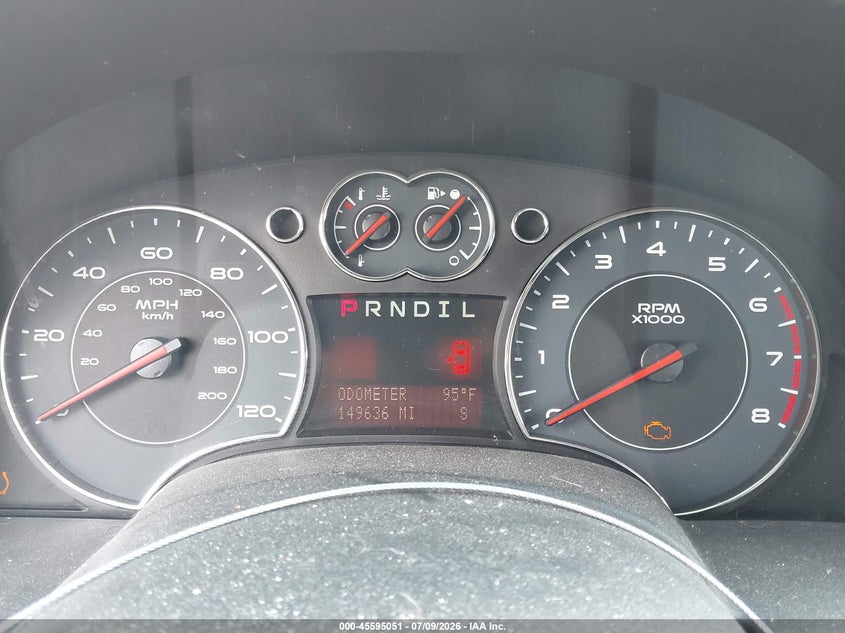 2009 Pontiac Torrent VIN: 2CKDL33F196243579 Lot: 45595051