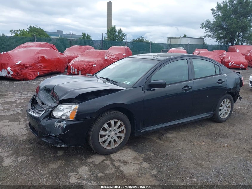 Vin: 4a32b2ff7ae002887, lot: 46093432, mitsubishi galant fe 20102