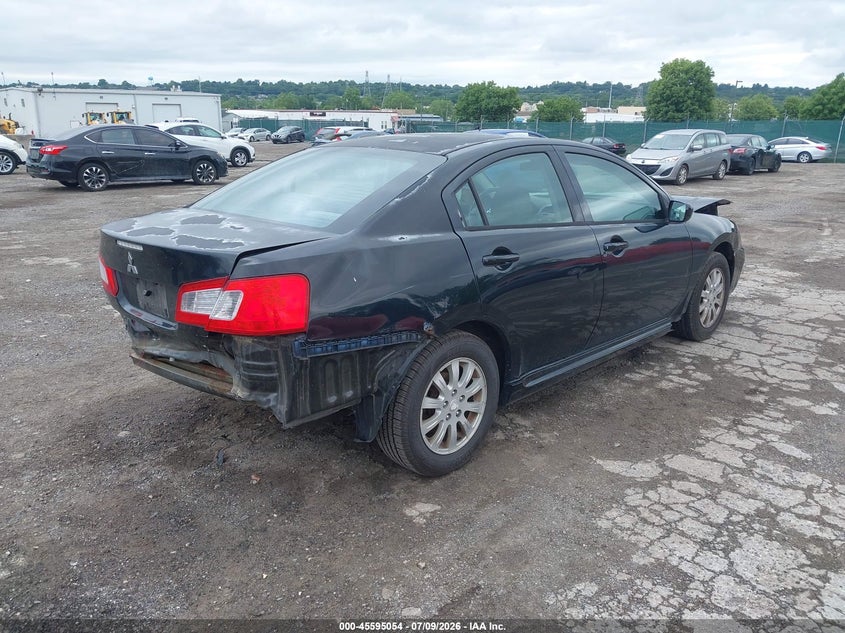 Vin: 4a32b2ff7ae002887, lot: 46093432, mitsubishi galant fe 20104