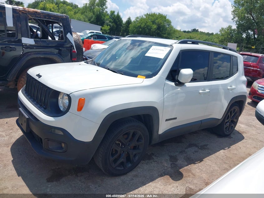 2018 Jeep Renegade Altitude Fwd VIN: ZACCJABB0JPH00109 Lot: 45595067