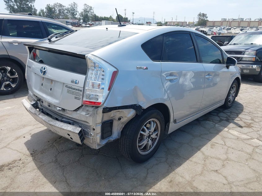 2010 TOYOTA PRIUS auction photo 4