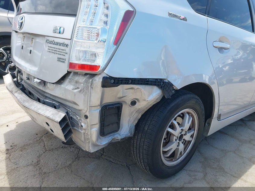 2010 TOYOTA PRIUS auction photo 6