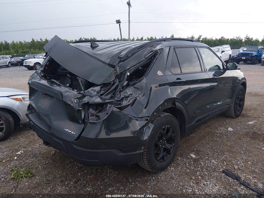 Vin: 1fmsk8jh9nga98087, lot: 46093514, ford explorer timberline 20224