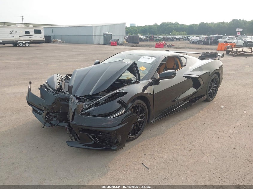 Vin: 1g1yc2d44p5113930, lot: 46093518, chevrolet corvette stingray rwd  3lt 20232