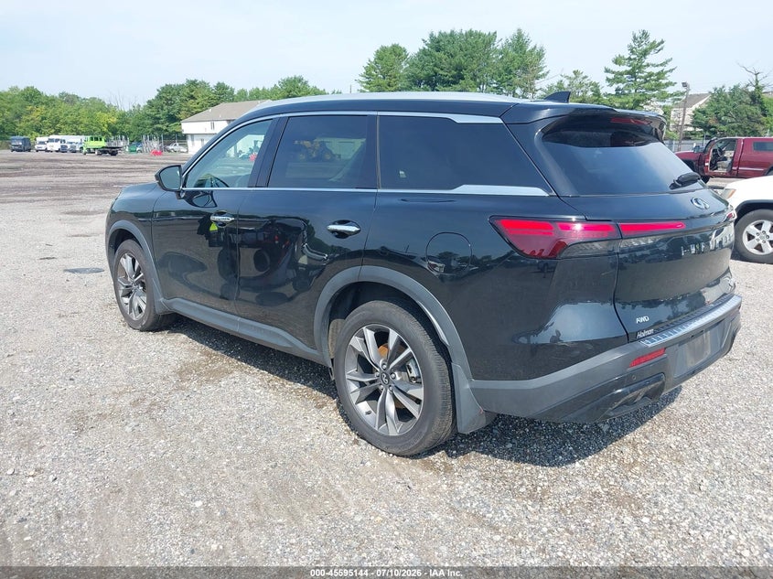 Vin: 5n1dl1fs9pc347192, lot: 46093521, infiniti qx60 luxe awd 20233