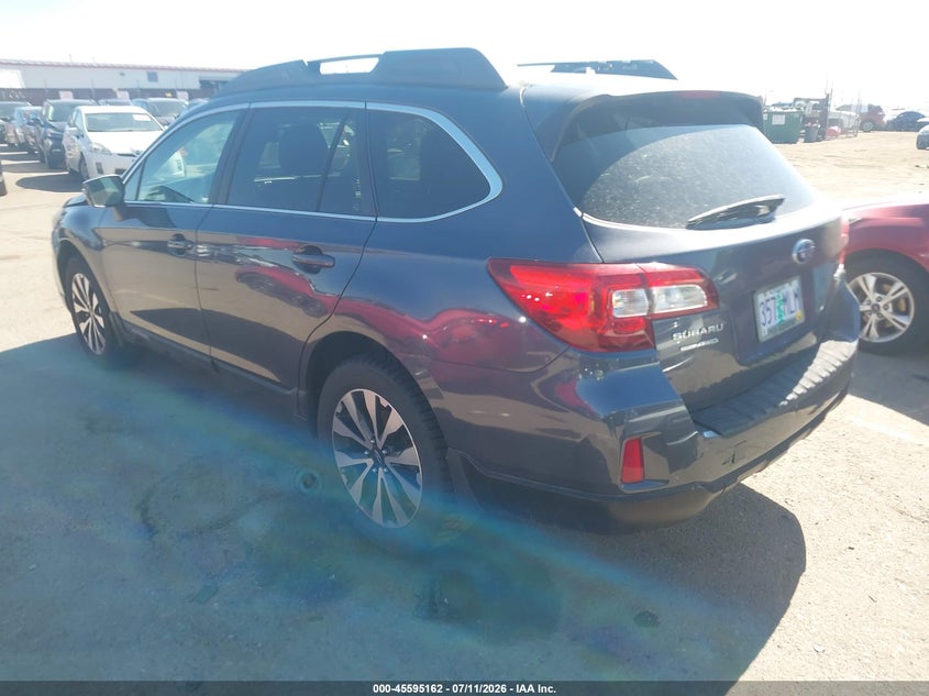 Vin: 4s4bsanc7f3311746, lot: 46093539, subaru outback 2.5i limited 20153