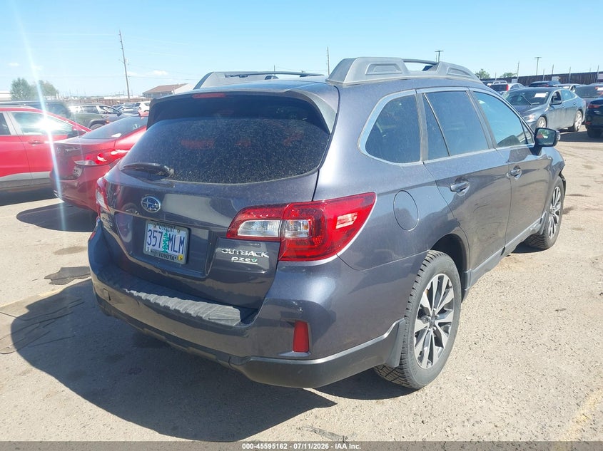 Vin: 4s4bsanc7f3311746, lot: 46093539, subaru outback 2.5i limited 20154