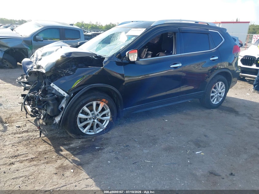 2018 Nissan Rogue, Удар спереди, IAAI, VIN KNMAT2MT0JP612221 — фото 2